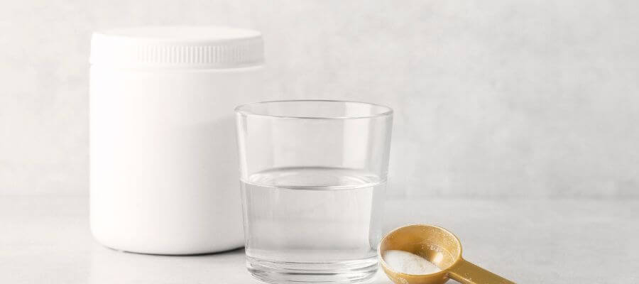 Intermittent Fasting Powder Drink in water